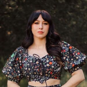 Samantha Pleet Illuminated The Armour corset top